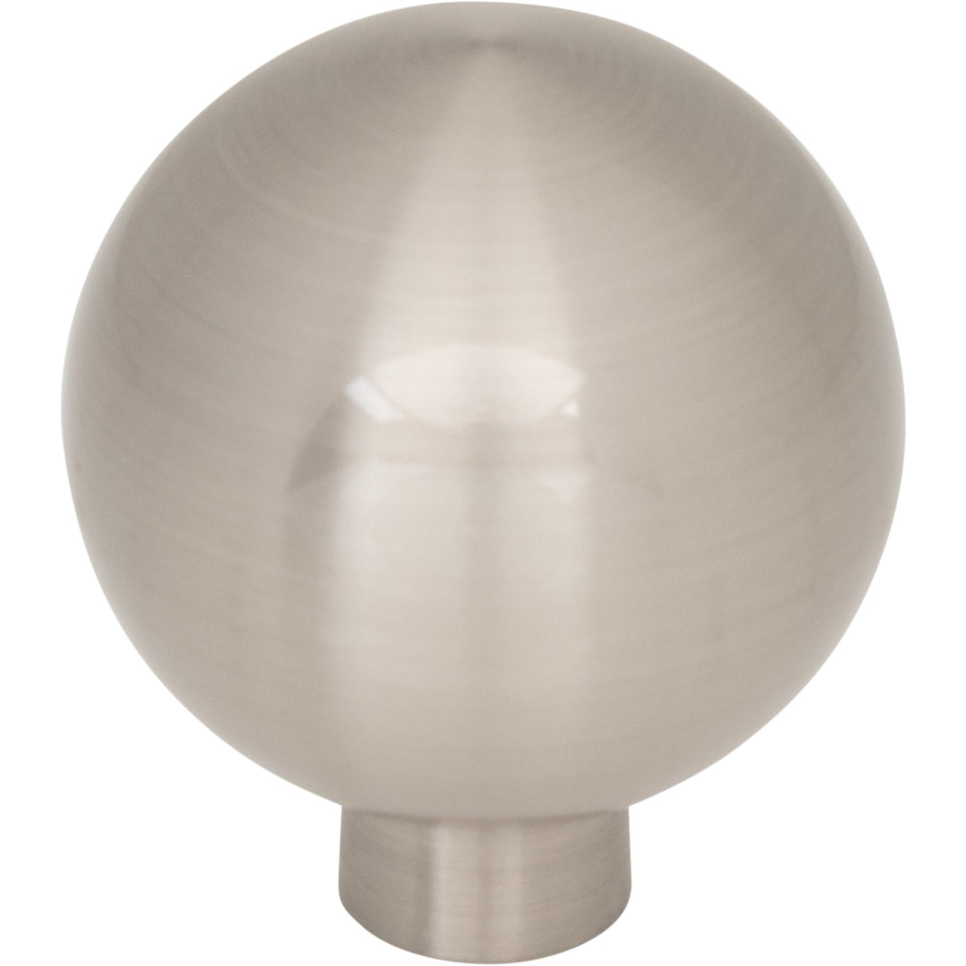 Top Knobs - Brockwell Round Knobs 1 1/4" Brushed Satin Nickel