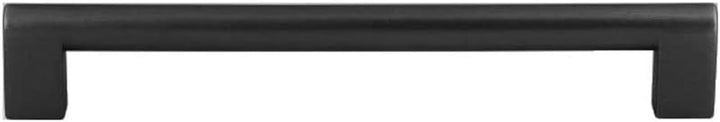 Atlas - Round Rail Bar Pulls Matte Black