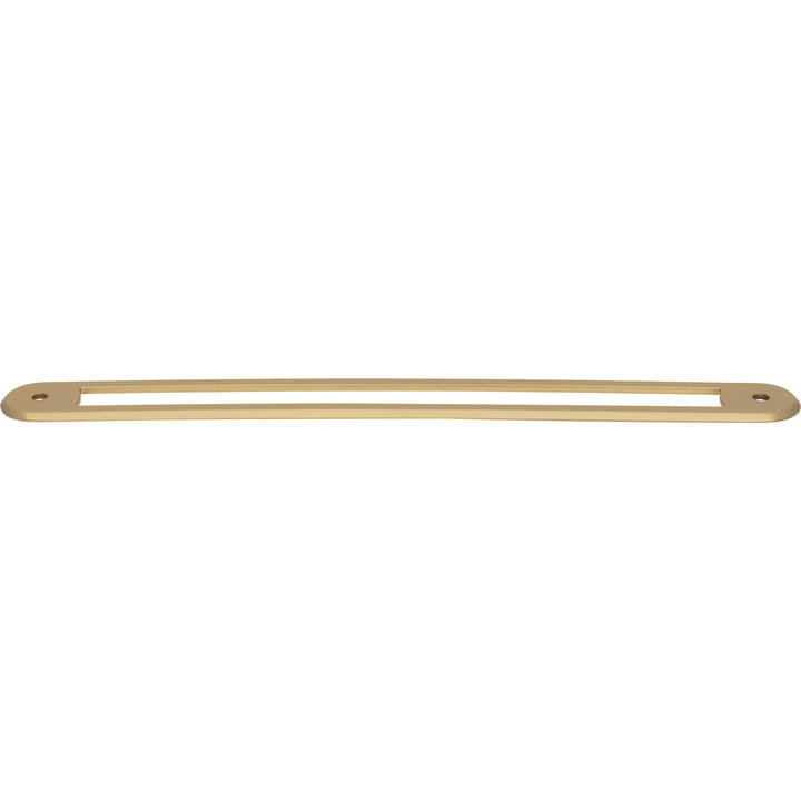 Top Knobs - Brockwell Pull Backplates (TK3351AG) 8 13/16" Honey Bronze