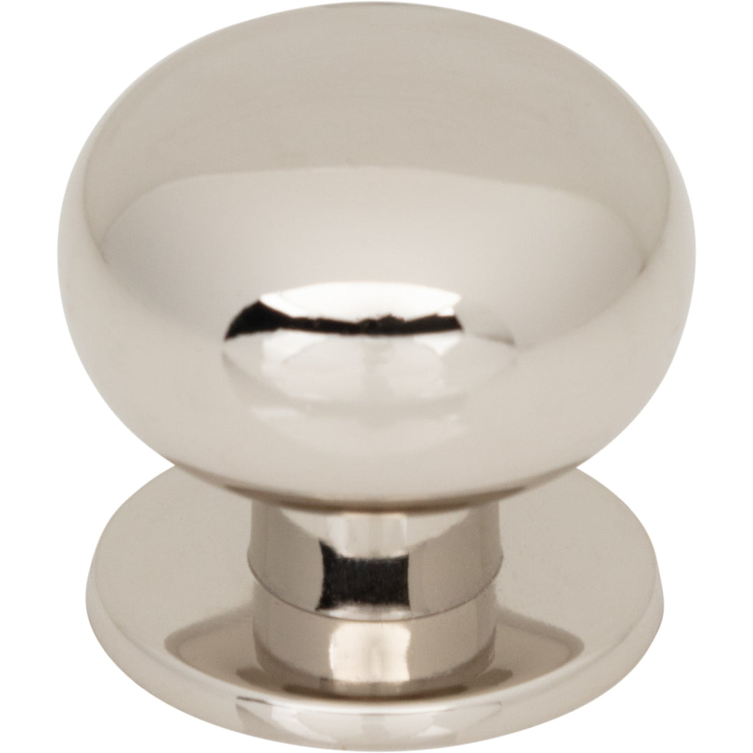 Top Knobs - Lambert Round Knobs Polished Nickel