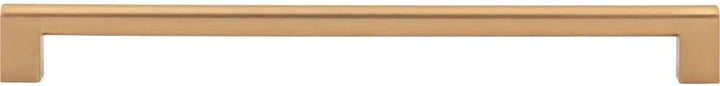 Atlas - Round Rail Bar Pulls Warm Brass