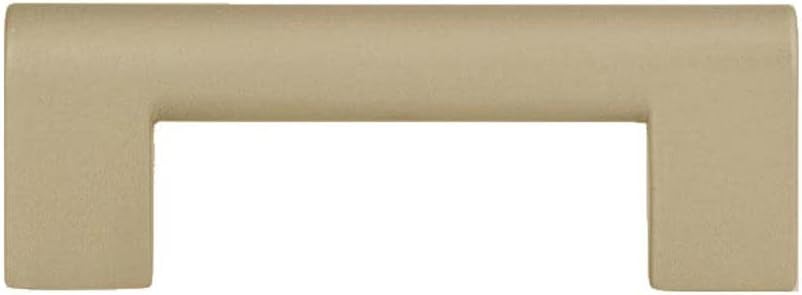 Atlas - Round Rail Bar Pulls Warm Brass