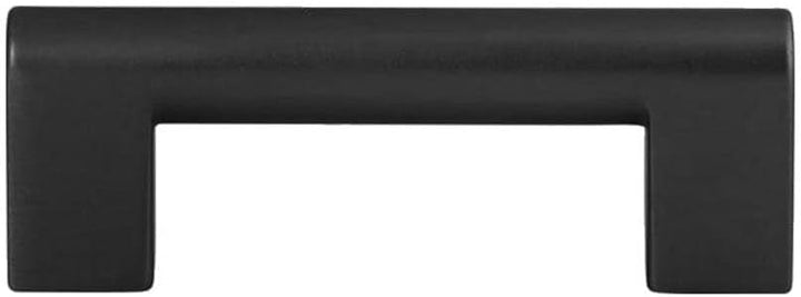 Atlas - Round Rail Bar Pulls Matte Black