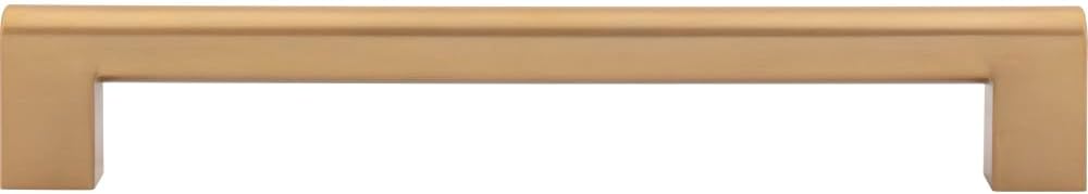 Atlas - Round Rail Appliance Pulls Warm Brass