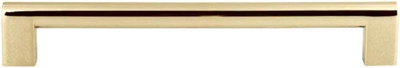 Atlas - Round Rail Bar Pulls Warm Brass