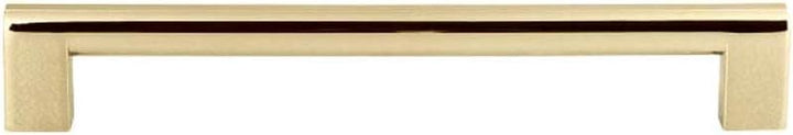 Atlas - Round Rail Bar Pulls Warm Brass