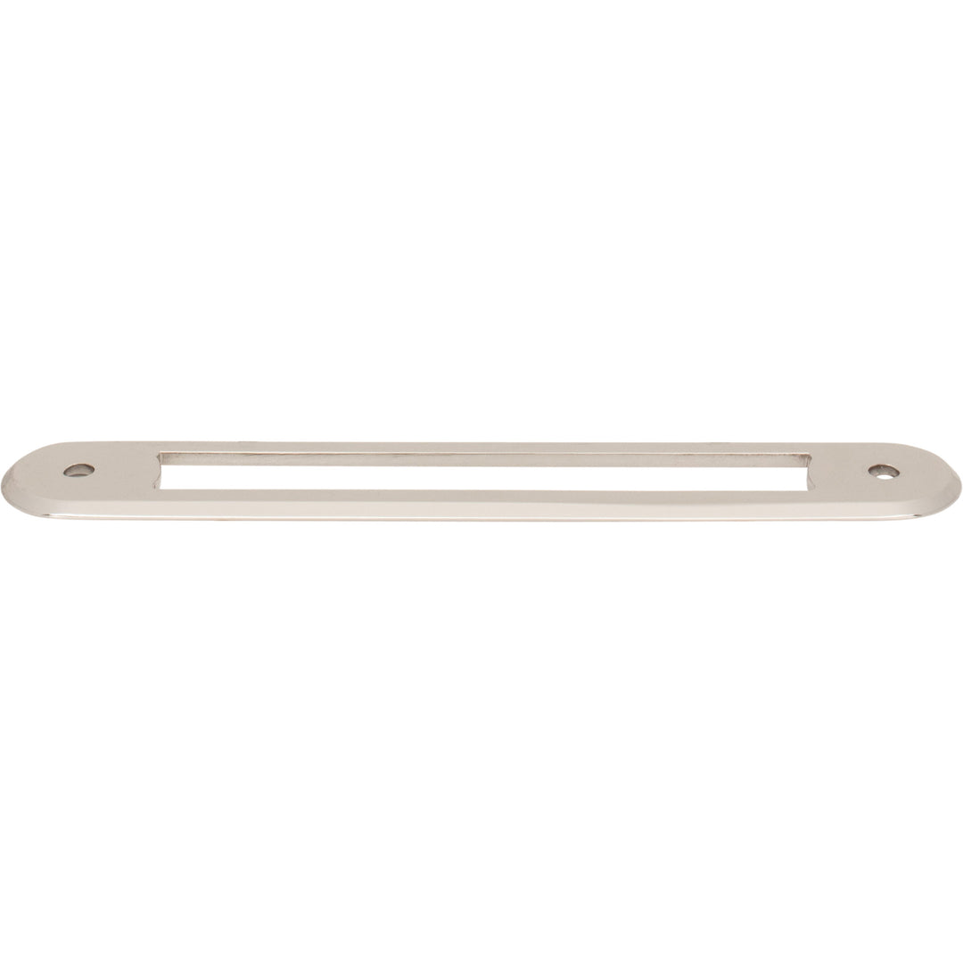 Top Knobs - Brockwell Pull Backplates (TK3351AG) 5 1/16" Polished Nickel