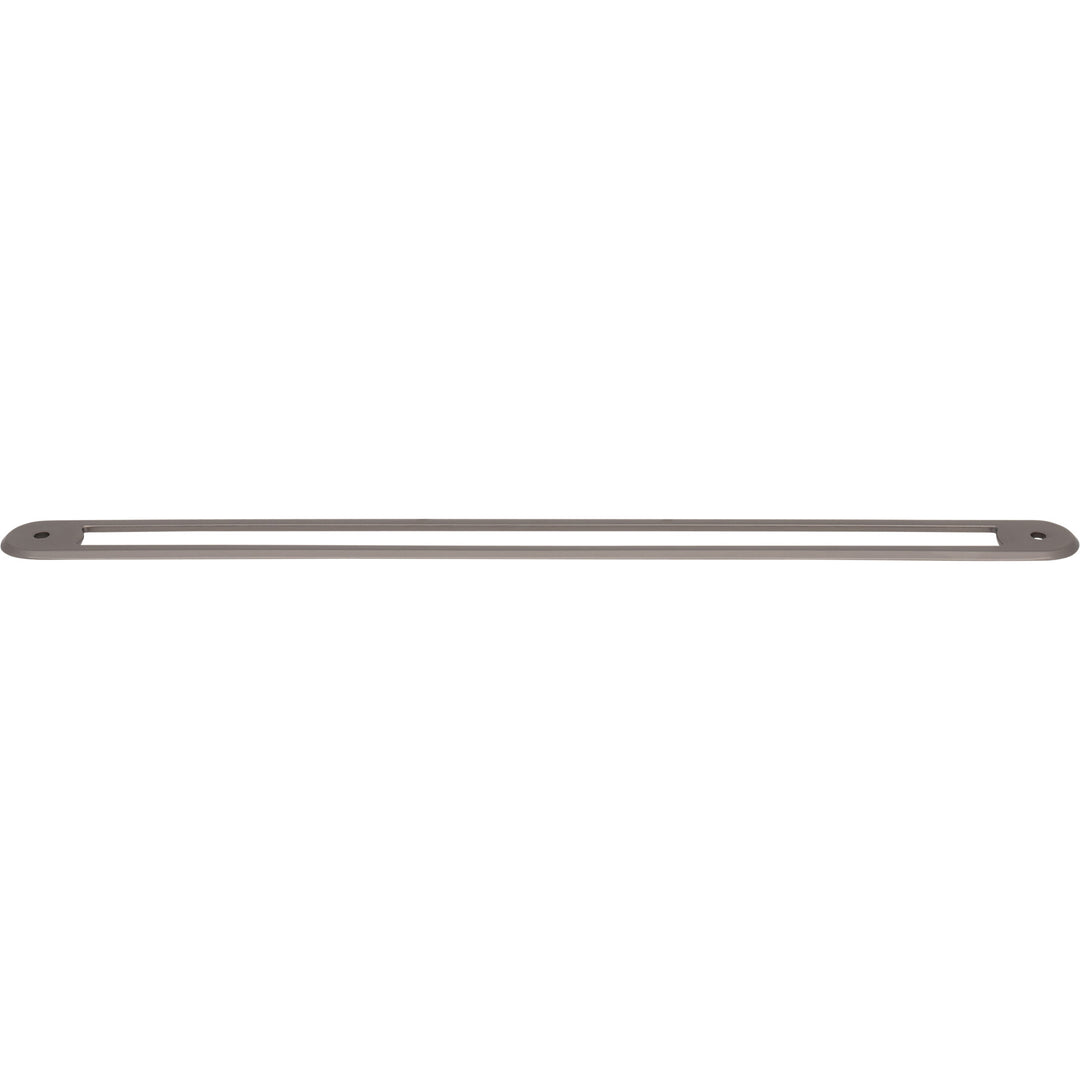 Top Knobs - Brockwell Pull Backplates (TK3351AG) 12" Ash Gray