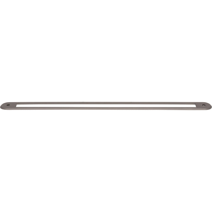 Top Knobs - Brockwell Pull Backplates (TK3351AG) 12" Ash Gray