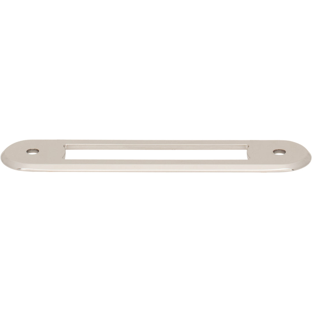 Top Knobs - Brockwell Pull Backplates (TK3351AG) 3 3/4" Polished Nickel