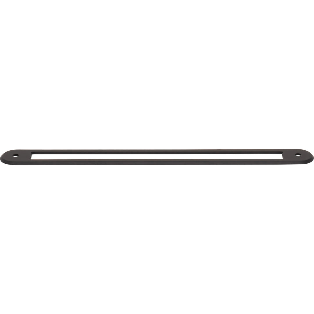 Top Knobs - Brockwell Pull Backplates (TK3351AG) 8 13/16" Flat Black