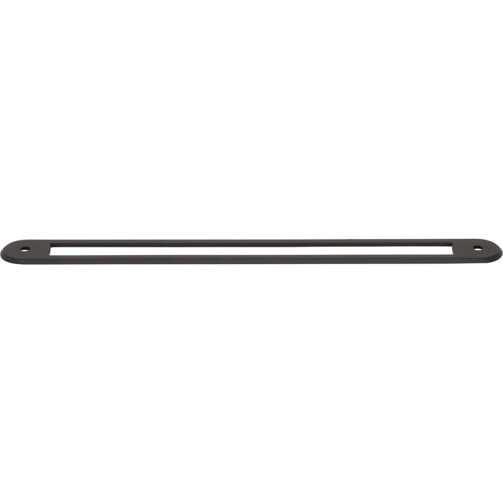 Top Knobs - Brockwell Pull Backplates (TK3351AG) 8 13/16" Flat Black
