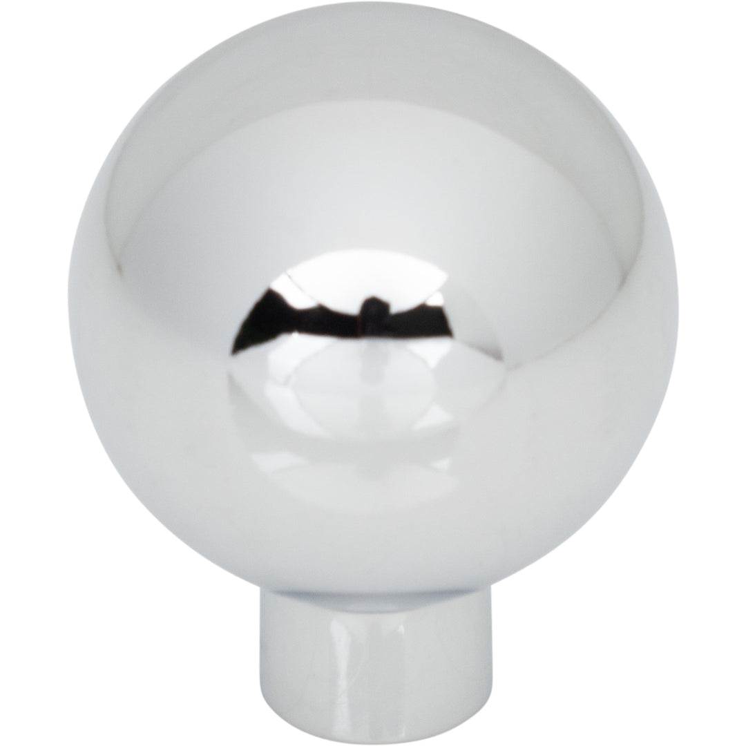 Top Knobs - Brockwell Round Knobs 1 1/8" Polished Chrome
