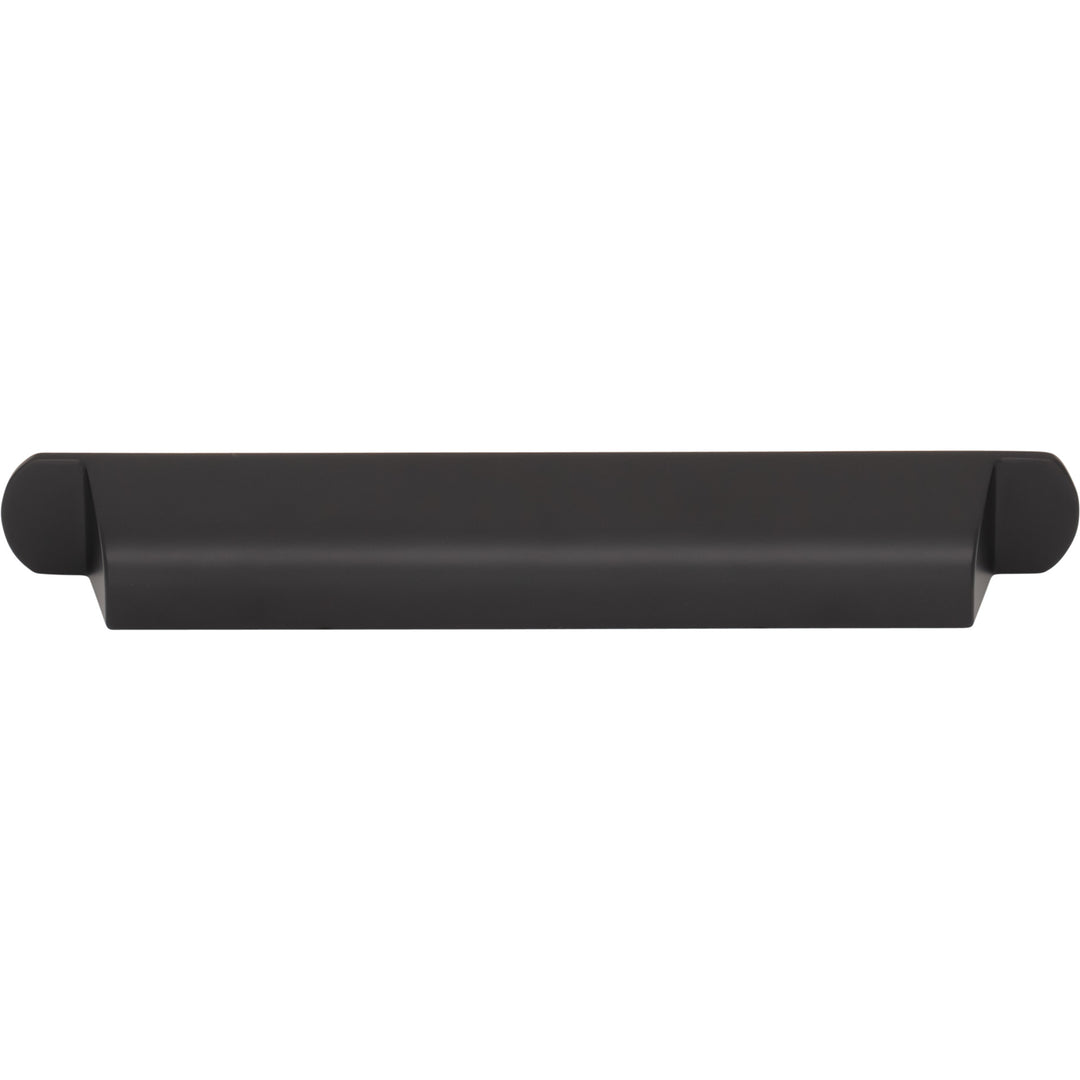 Top Knobs - Cressing Cup/Bin Pulls 6 5/16" Flat Black