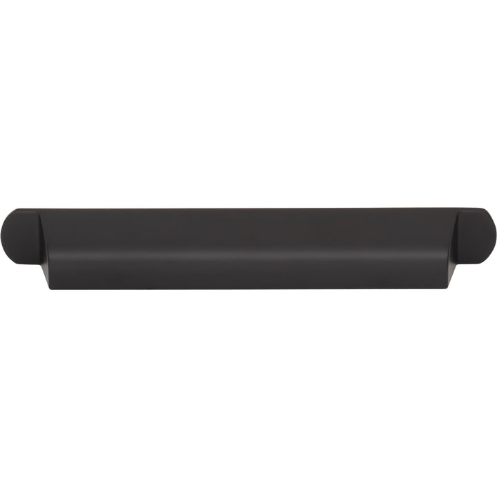 Top Knobs - Cressing Cup/Bin Pulls 6 5/16" Flat Black