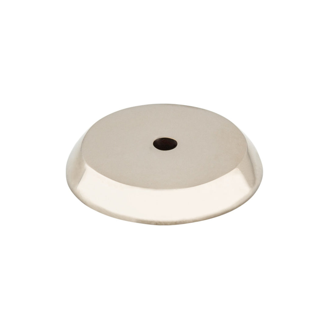 Top Knobs - Aspen II Round Knob Backplates 1 1/4" Polished Nickel