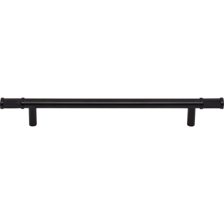 Top Knobs - Burnham Bar Pull Burnham Pulls 7 9/16" Flat Black