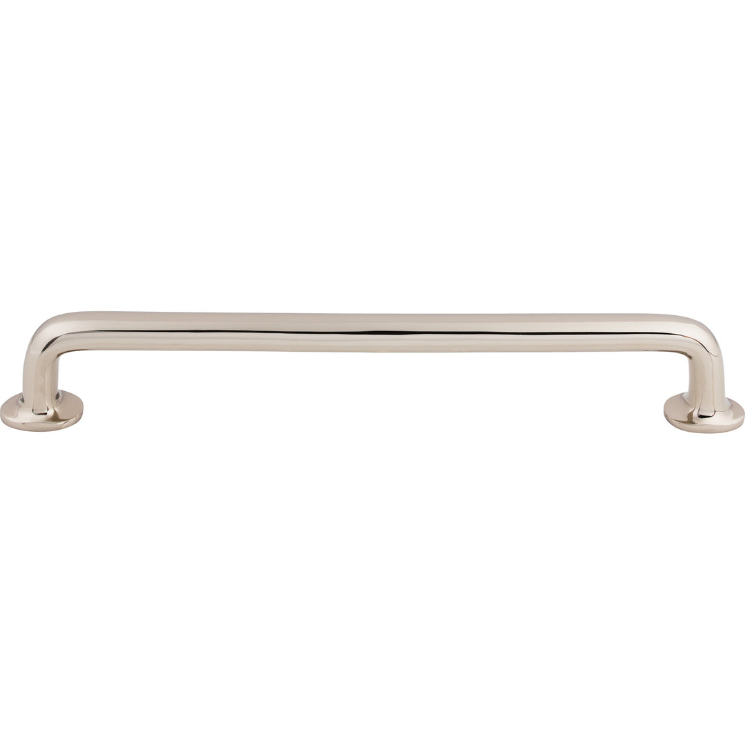 Top Knobs - Aspen II Rounded Appliance Pulls 12" Polished Nickel
