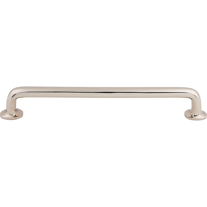 Top Knobs - Aspen II Rounded Appliance Pulls 12" Polished Nickel
