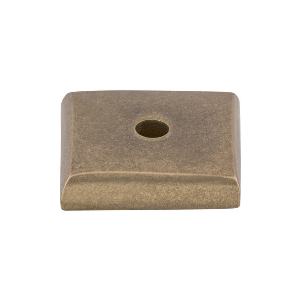 Top Knobs - Aspen Square Knob Backplates 7/8" Light Bronze