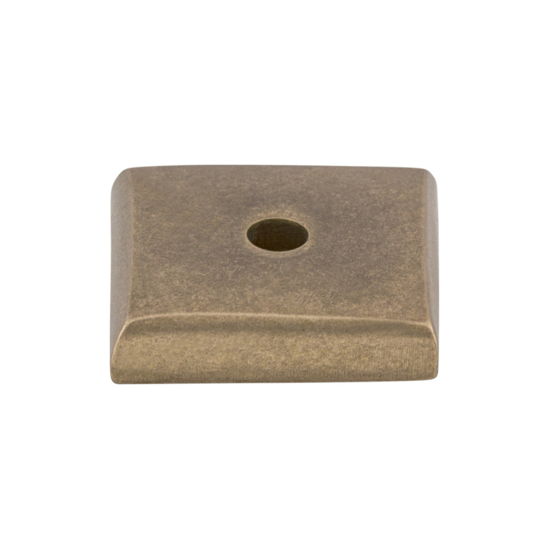 Top Knobs - Aspen Square Knob Backplates 7/8" Light Bronze