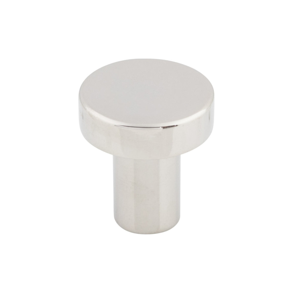 Top Knobs Post Round Knob in Polished Stainless Steel