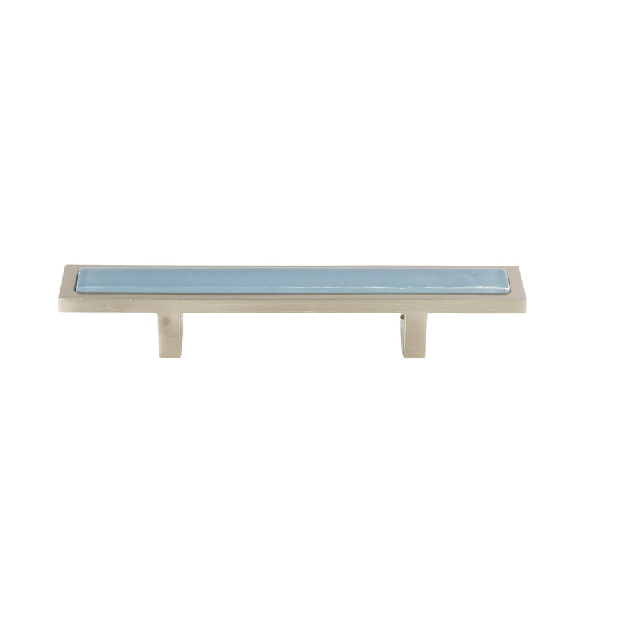 Atlas - Spa Blue Pulls Brushed Nickel