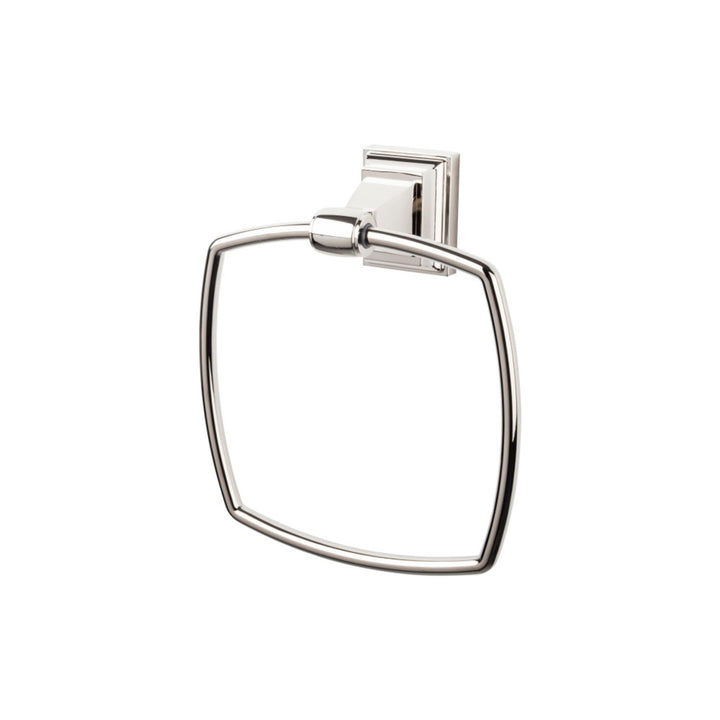 Top Knobs - Stratton Bath Rings Polished Nickel