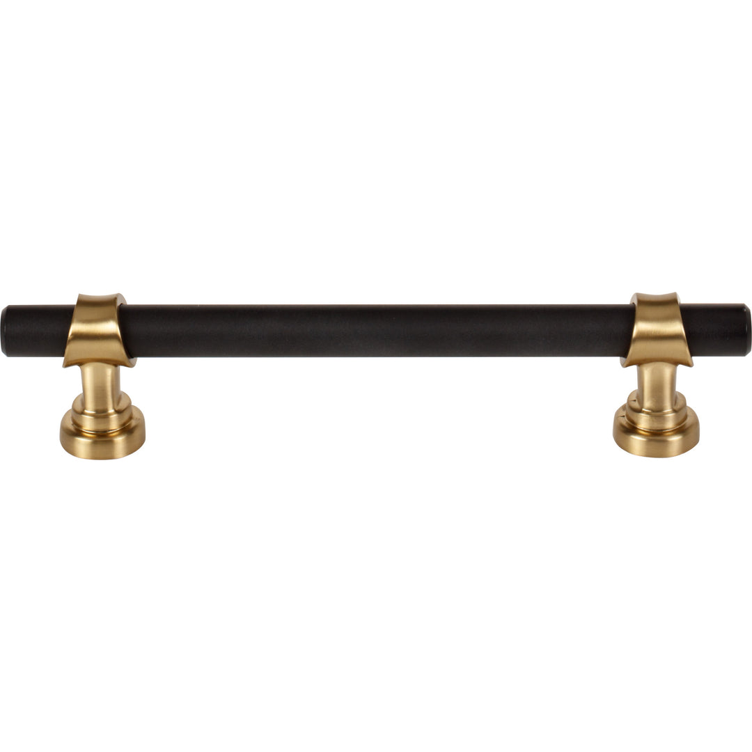 Top Knobs - Bit Bar Pulls (M1197) 5 1/16" Flat Black and Honey Bronze