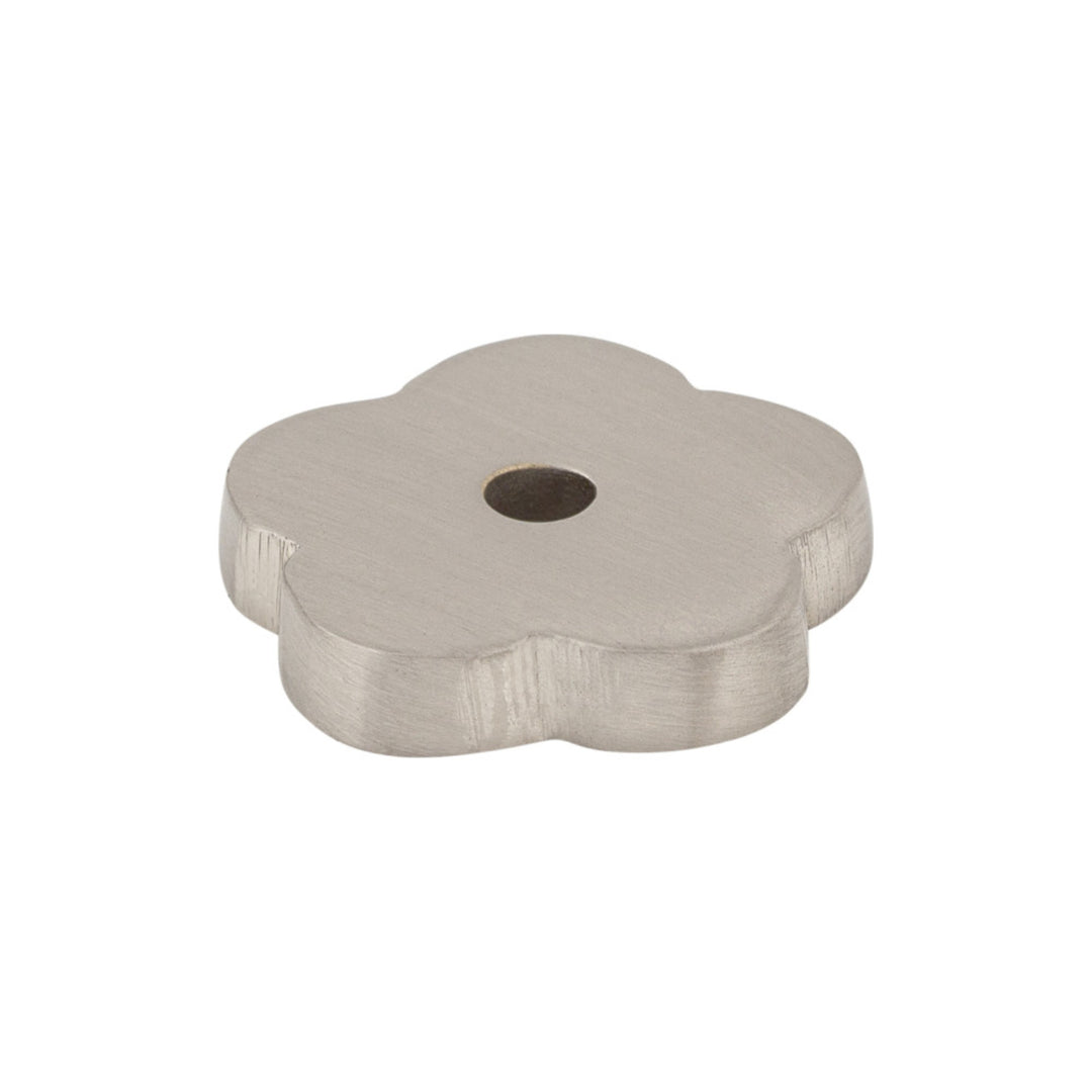 Top Knobs - Aspen II Flower Knob Backplates Brushed Satin Nickel