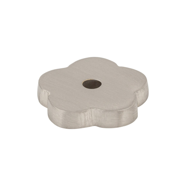 Top Knobs - Aspen II Flower Knob Backplates Brushed Satin Nickel