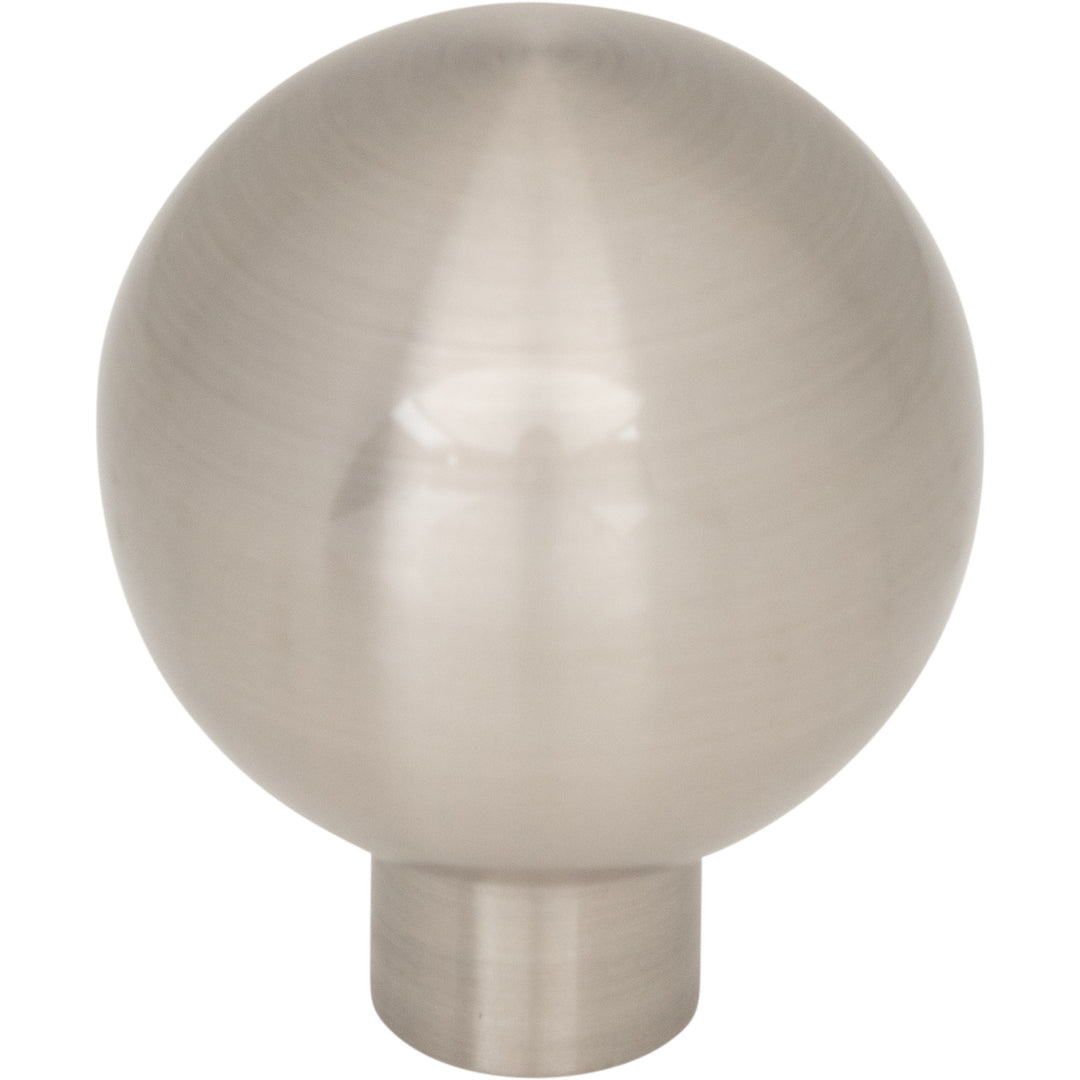 Top Knobs - Brockwell Round Knobs 1 1/8" Brushed Satin Nickel