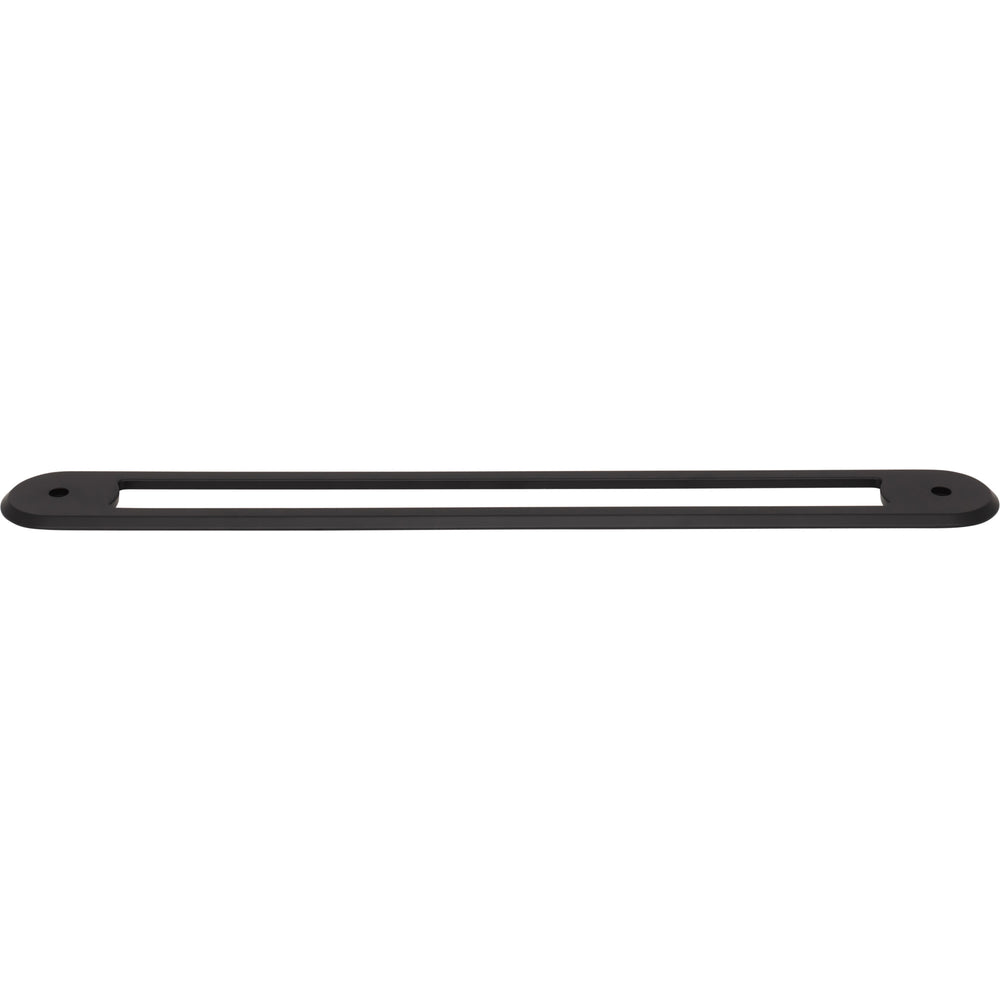 Top Knobs - Brockwell Pull Backplates (TK3358AG) 18" Flat Black