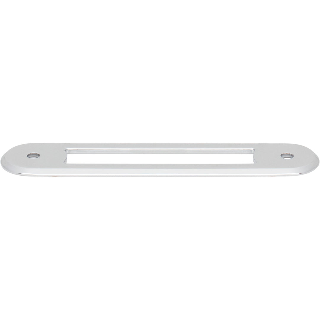 Top Knobs - Brockwell Pull Backplates (TK3351AG) 3 3/4" Polished Chrome