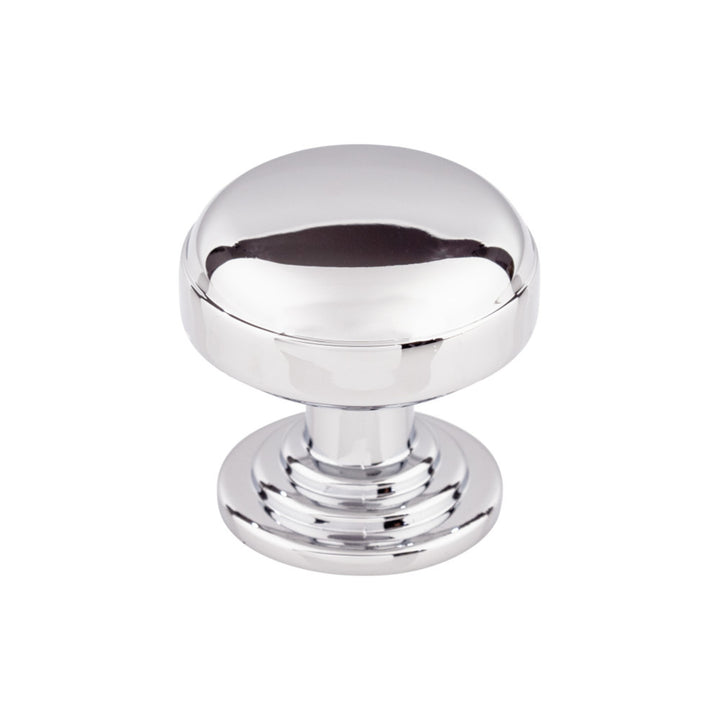 Top Knobs - Ellis Mushroom Knobs Polished Chrome