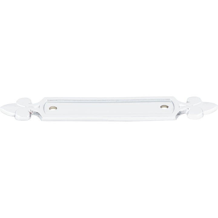 Top Knobs - Dover Backplate Pull Backplates Polished Chrome
