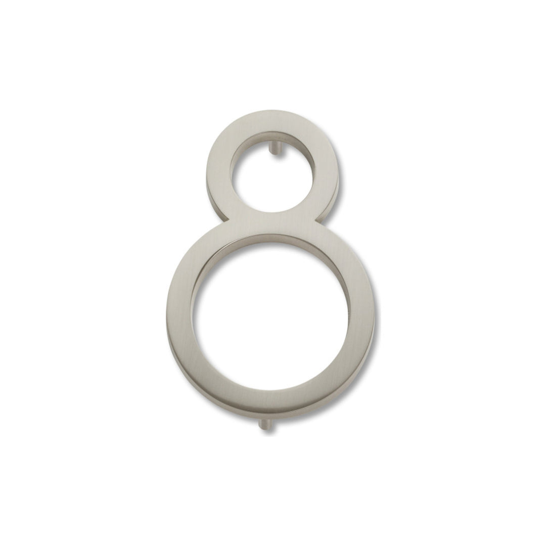 Atlas - Modern Avalons (#8) 4 1/2" Brushed Nickel
