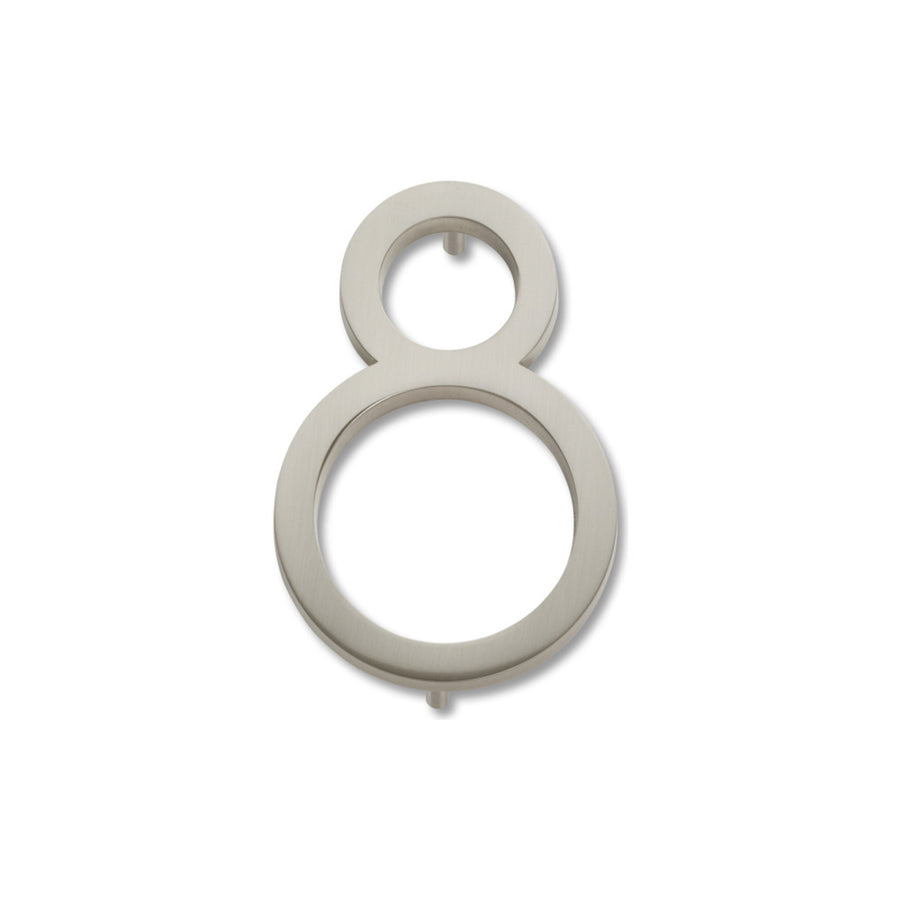 Atlas - Modern Avalons (#8) 4 1/2" Brushed Nickel