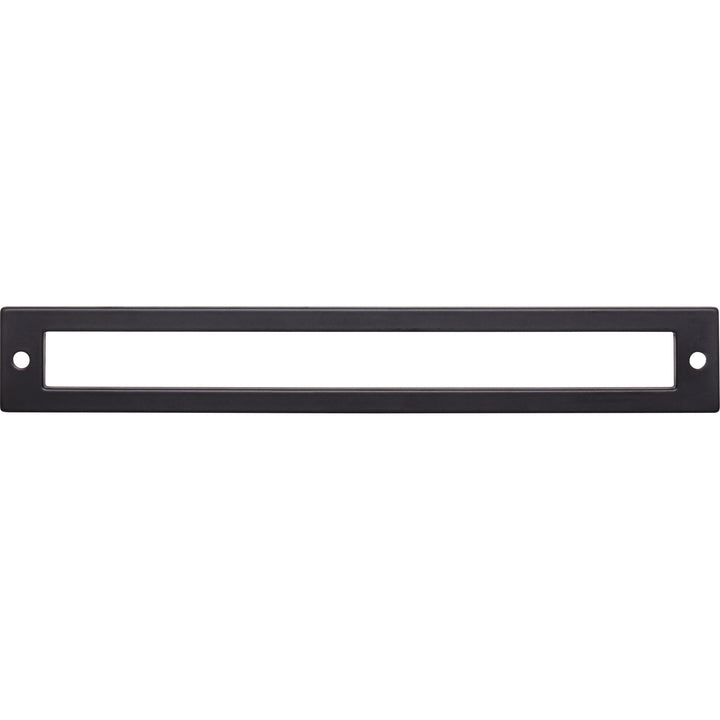 Top Knobs - Hollin Pull Backplates 7 9/16" Flat Black