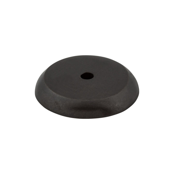 Top Knobs - Aspen Round Knob Backplates 1 1/4" Medium Bronze