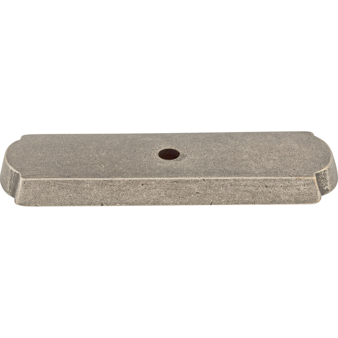 Top Knobs - Aspen Rectangle Knob Backplates Silicon Bronze Light