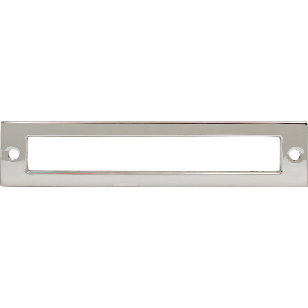 Top Knobs - Hollin Pull Backplates 5 1/16" Polished Nickel