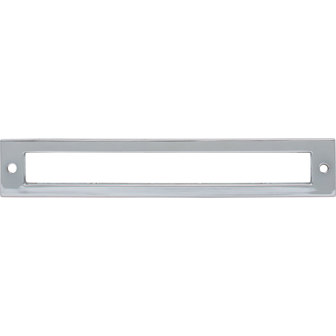 Top Knobs - Hollin Pull Backplates 6 5/16" Polished Chrome