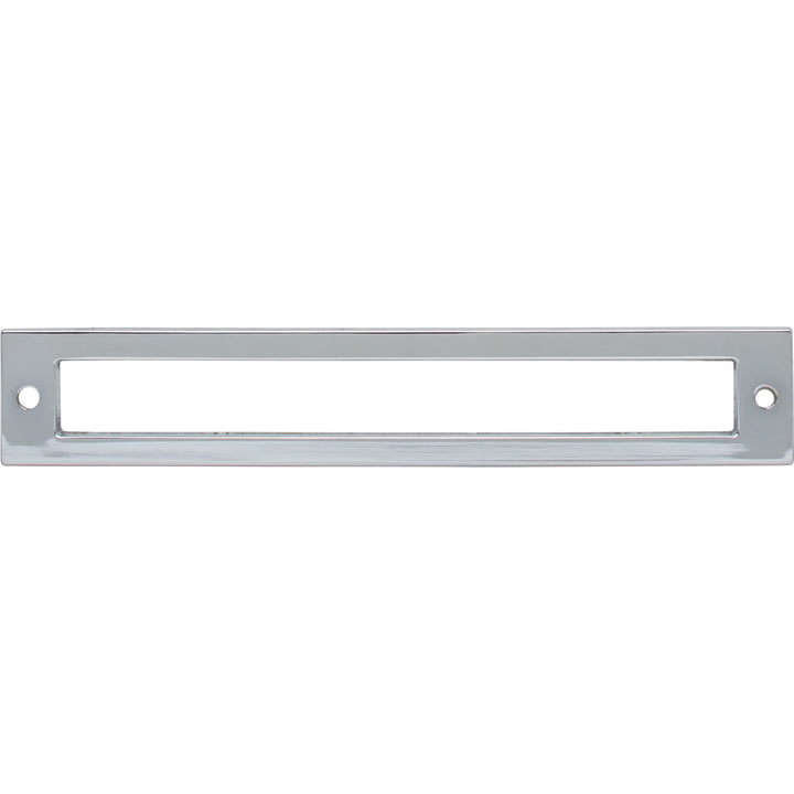 Top Knobs - Hollin Pull Backplates 6 5/16" Polished Chrome