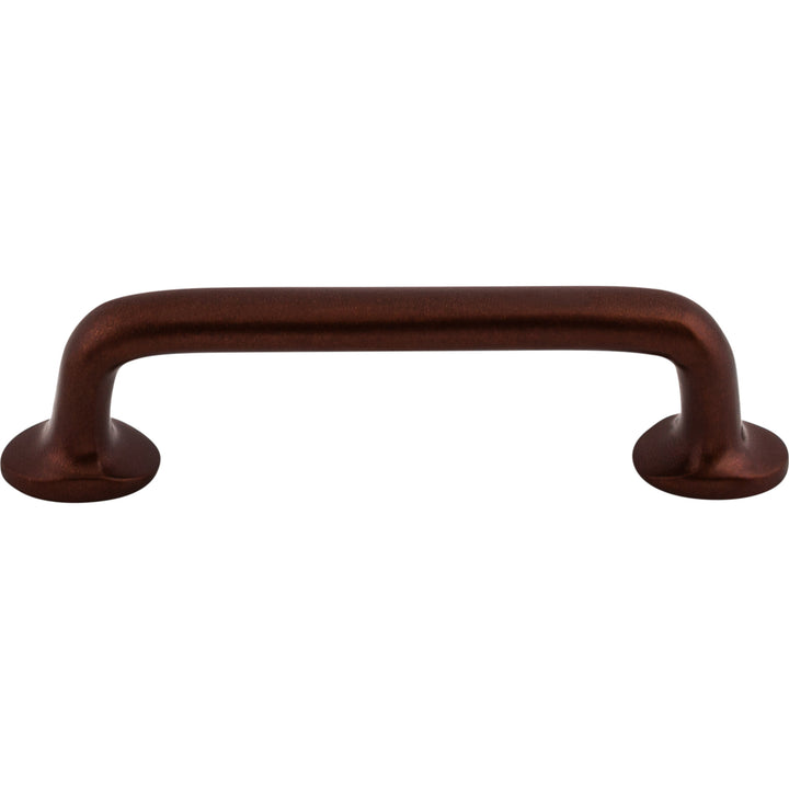 Top Knobs - Aspen Rounded Bar Pulls 4" Mahogany Bronze