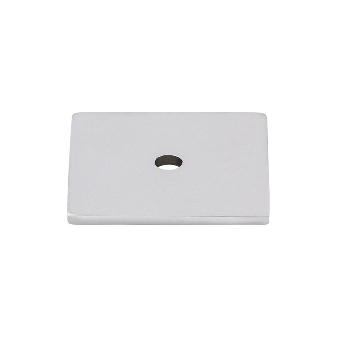 Top Knobs - Square Knob Backplates 1-1/4" Polished Chrome