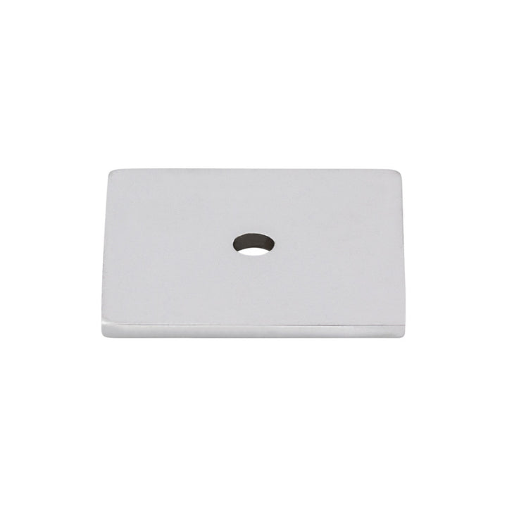 Top Knobs - Square Knob Backplates 1-1/4" Polished Chrome