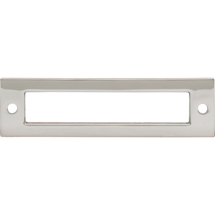 Top Knobs - Hollin Pull Backplates 3 3/4" Polished Nickel