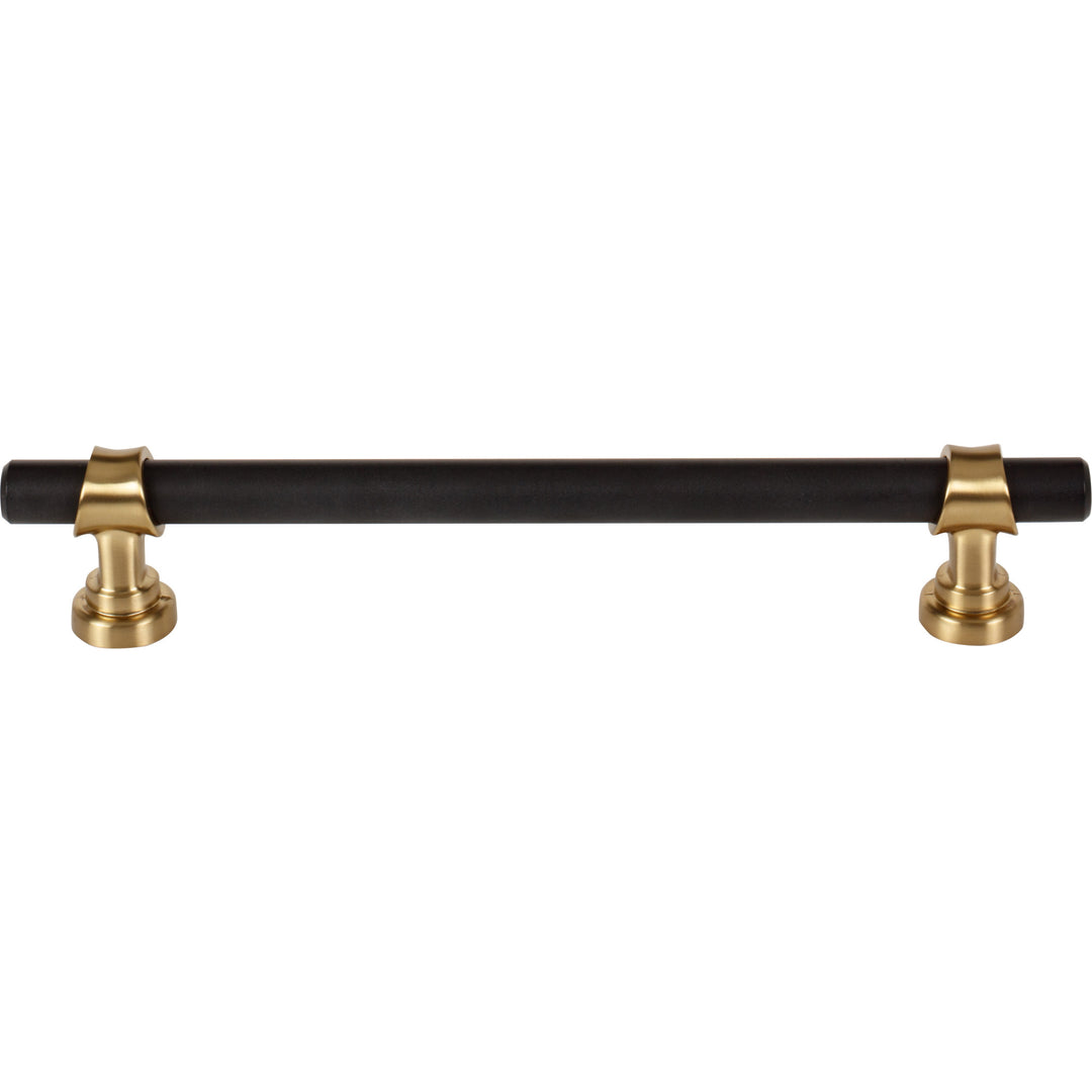 Top Knobs - Bit Bar Pulls (M1197) 6 5/16" Flat Black and Honey Bronze