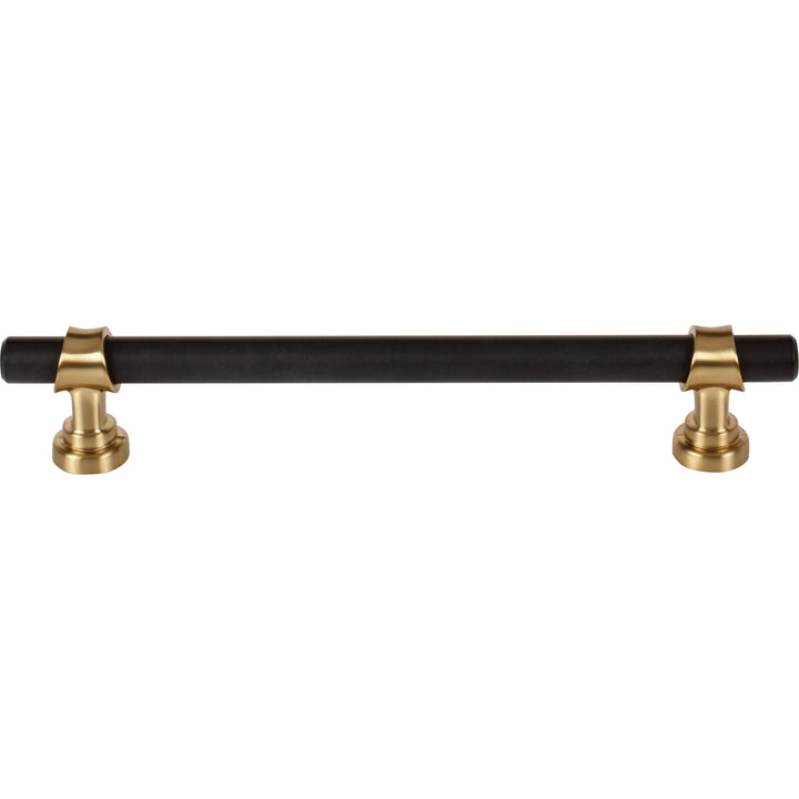 Top Knobs - Bit Bar Pulls (M1197) 6 5/16" Flat Black and Honey Bronze